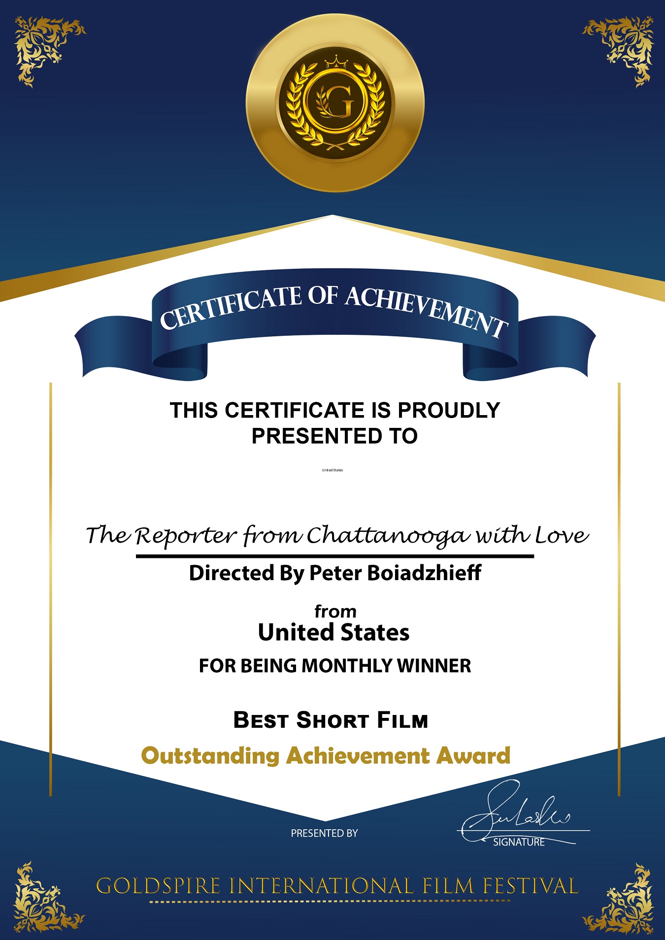 Best Short Film